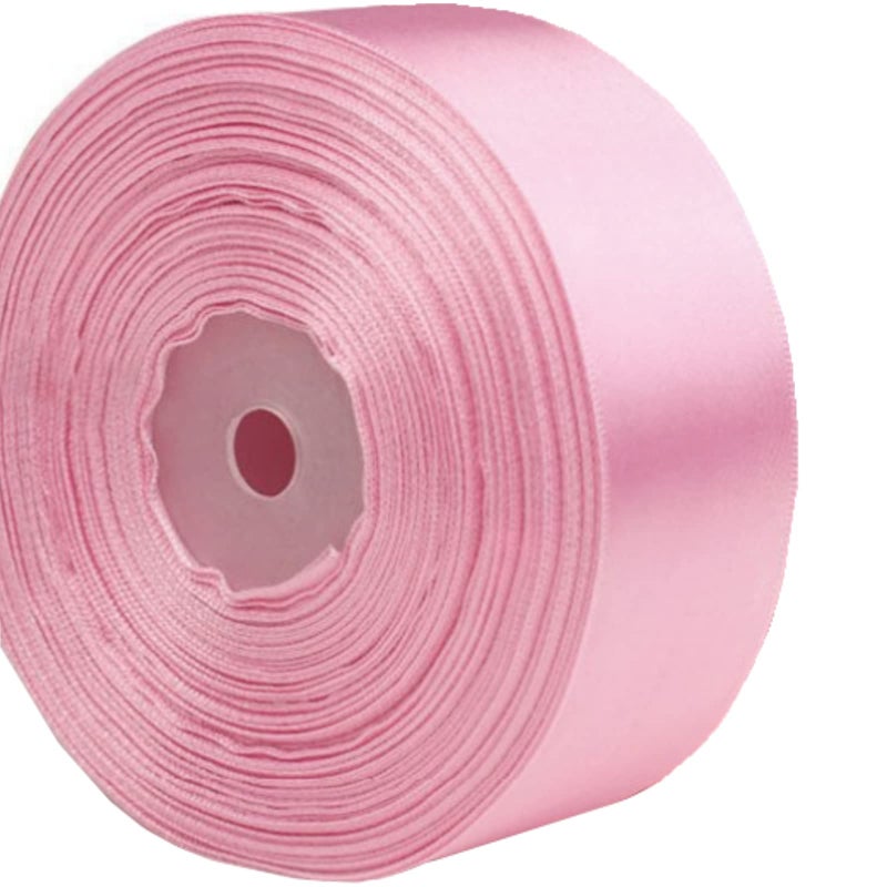 SWTOOL 1.5" Single Face Satin Ribbon 50 Yards Roll for Gift Wrap Sewing Projects Crafting Projects DIY Bow Wedding Decoration (Pink) - Image 4